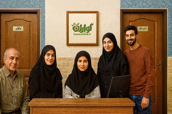 رضایت بیماران گواران طب